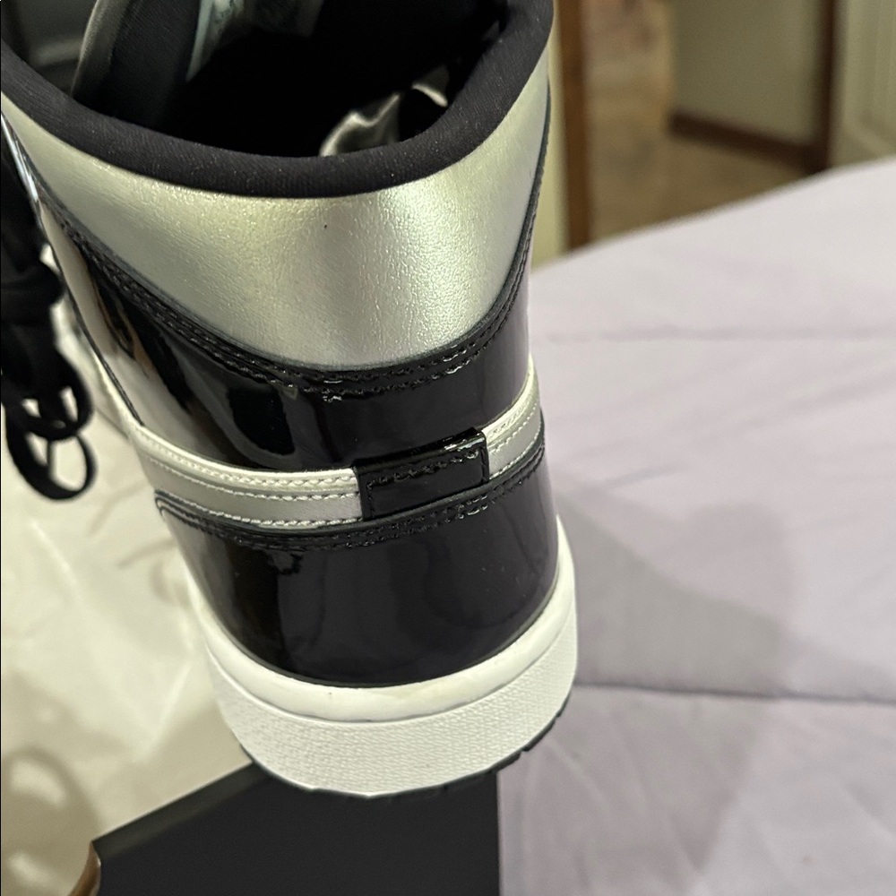 Jordan Air Sneakers in Black and White - Picture 5 of 9